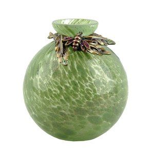 JAY STRONGWATER MINI GREEN BEE VASE BRAND BRAND NEW w.TAG NO BOX 100% AUTHENTIC
